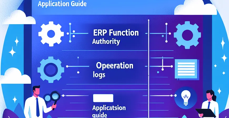  如何审计ERP功能权限？操作日志应用指南